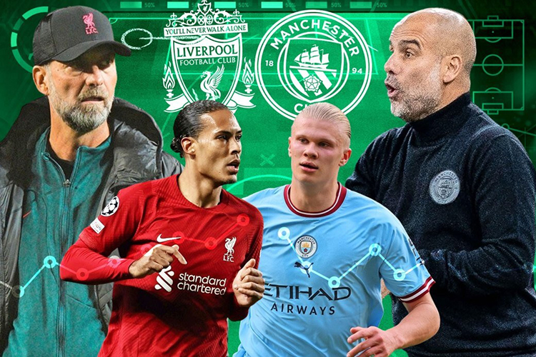 Link xem trực tiếp trận Man City và Liverpool