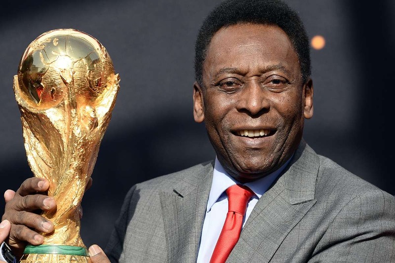 Pele là một huyền thoại của bóng đá Brazil